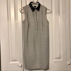 Ann Taylor White & Black Dress